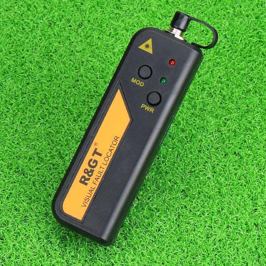KELUSHI 1-30mW Sorgente di Luce Rossa Mini Visual Fault Locator Cavo In Fibra Ottica Tester LC/FC/SC/ST Adattatore Cavo In Fibra Ottica CATV