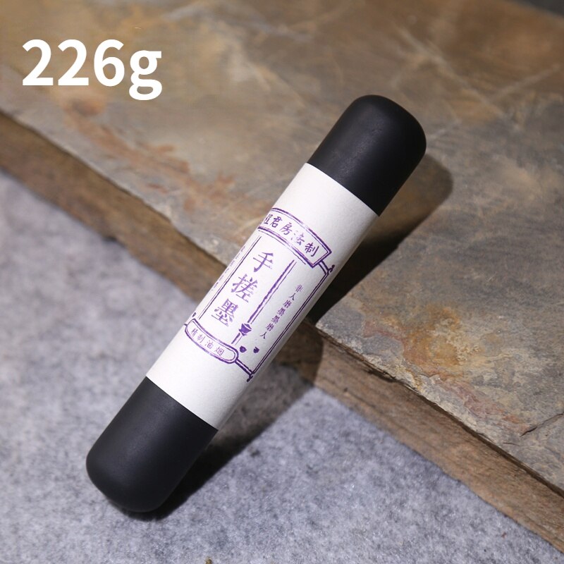 Delicate Oil Soot Ink Pure Handmade Calligraphie Ink Sticks Block Practical Traditional Chinese Painting Calligraphie Ink Sticks: D