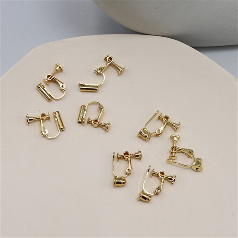 Convertidor de clips para oreja, artefacto indoloro, espiral, Clip para oreja perforada, accesorios de joyería