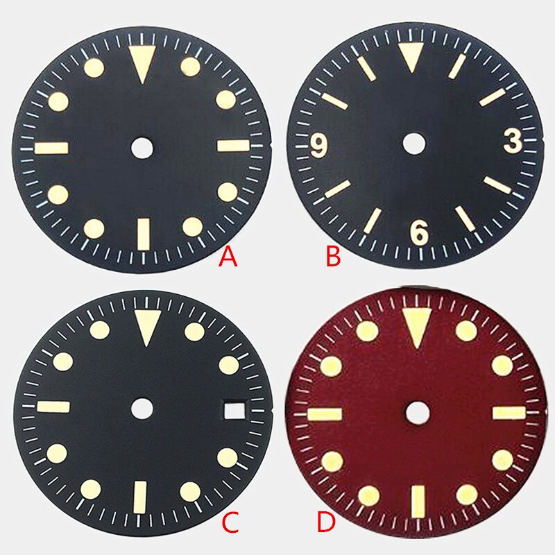 Plaque de cadran pour montre, 1 pièce, diamètre 28.5mm pour cadran 2815 2824 3804