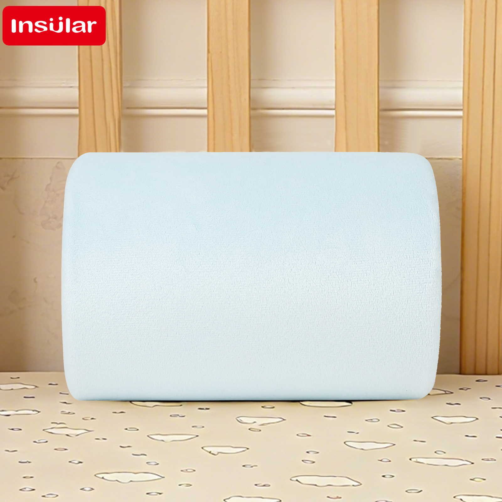 Breastfeeding Pillow Baby Breastfeeding Device Maternal Waist Support Cushion Hands-Free Anti-Spitting Soothe Inclined Pillow: WHITE