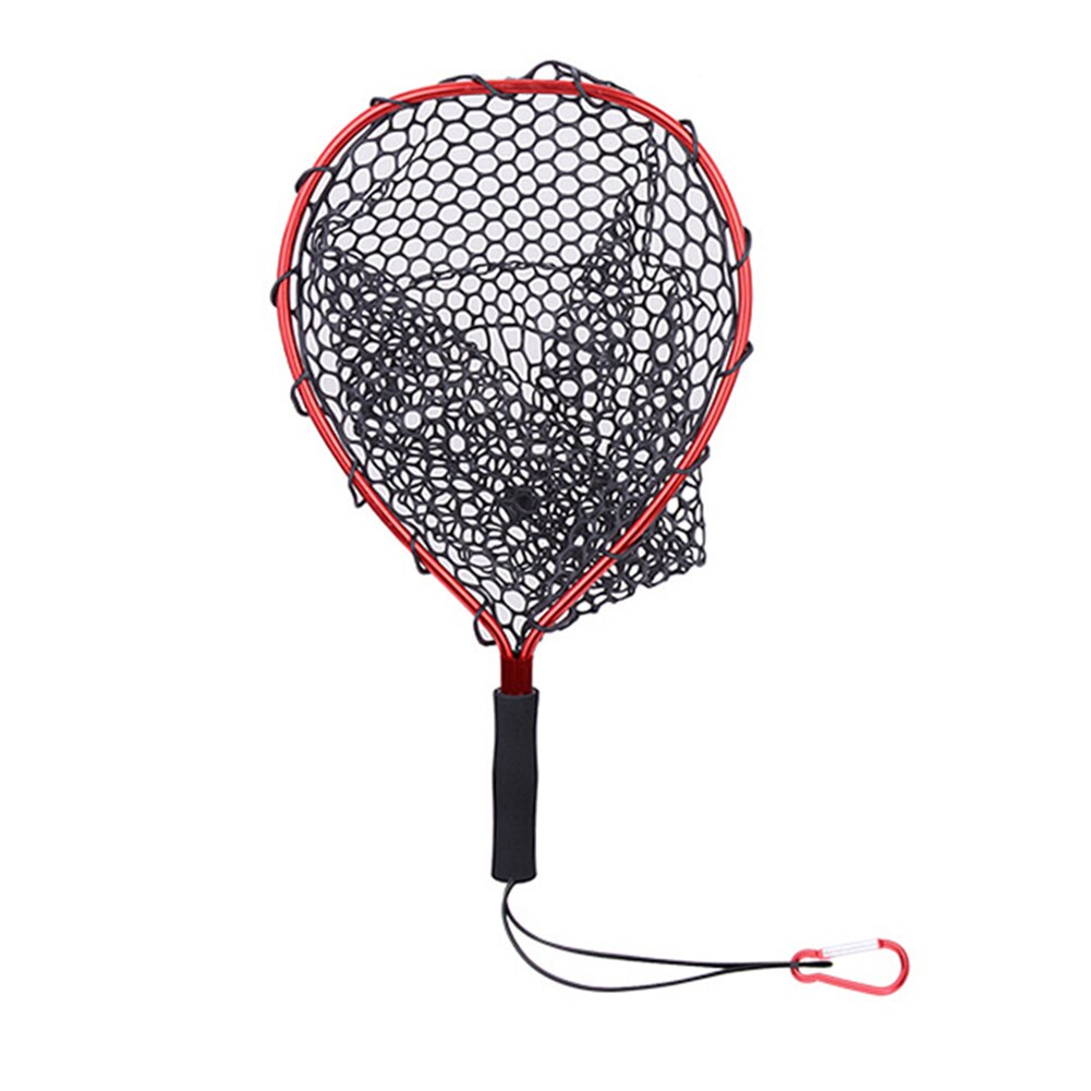 Boucle Magnétique Filet Épuisette Pêche Mousqueton Alliage Aluminium - Anti-Perte Puissante