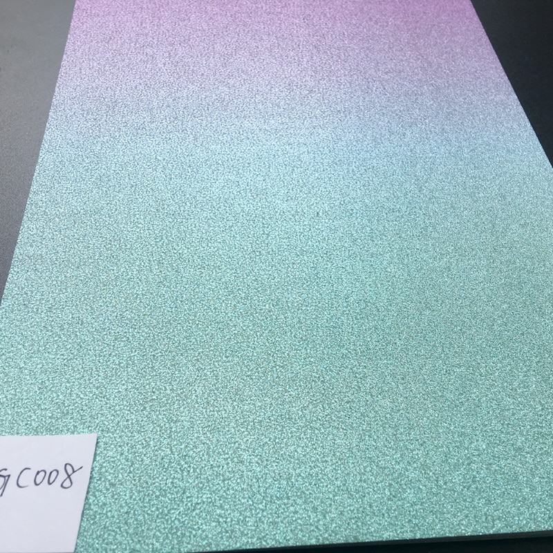 5pc Cardstock Paper Card Stock Premium Ombre Glitter Card A4 250gsm DIY Scrapbooking paper pack craft Background pad Alinacraft