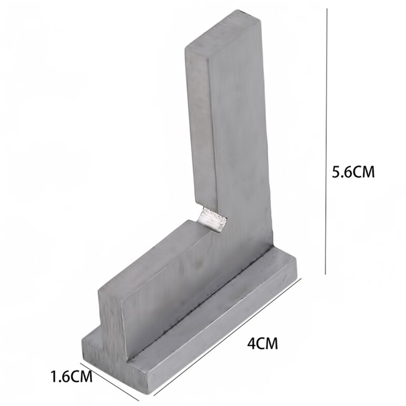 Machinist Square 90 Degree Right Angle Engineer Set with Seat Precision Ground Steel Hardened Angle Ruler