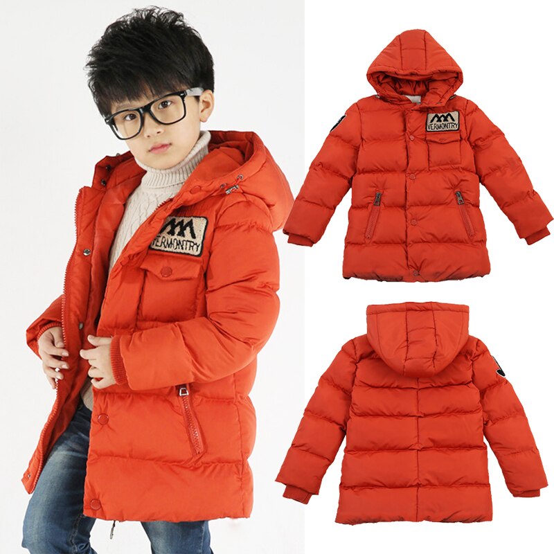 lange Jungen Warme freundlicher Winter Unten Jacke Für freundlicher freundlicher Kleidung Mantel Verdicken Oberbekleidung Parka Kleidung Jacke