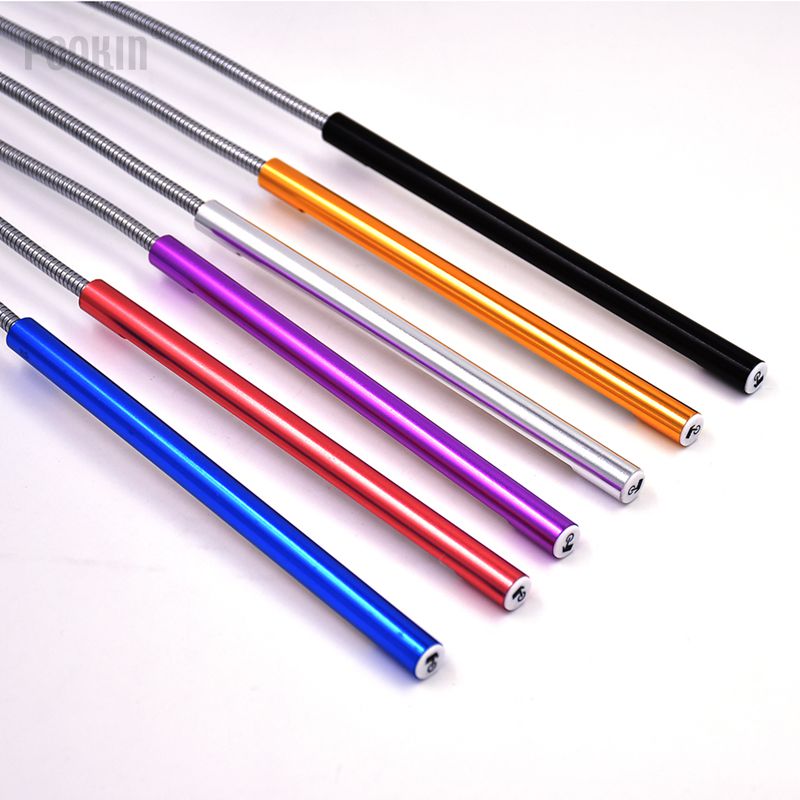 Mini 10 LED S interrupteur tactile Version USB lumière Flexible en métal LED lampe de Table livre lumières pour ordinateur portable ordinateur portable