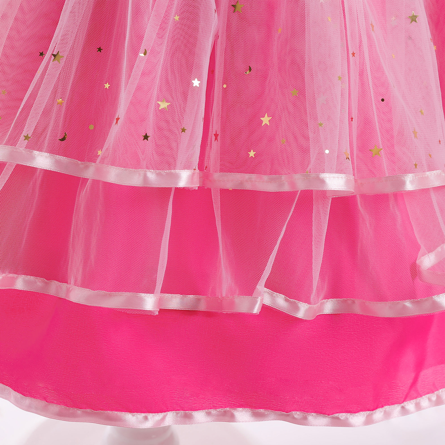 Christmas Baby Girls Cosplay Costume Princess Printed Tutu Dresses Toddler Kids Flying Sleeve Sequin Bow Vestidos 3 to 9 Years