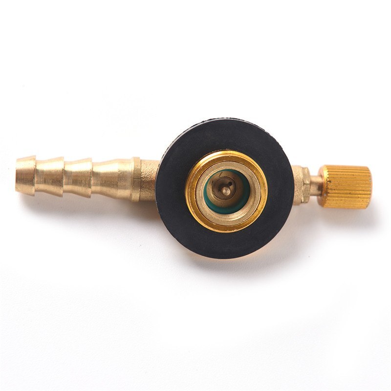 Outdoor Camping Gas stove regulating valve Safe Switching Charging Inflatable Valve Adapter for Flat Tank Liquefied Cylinder