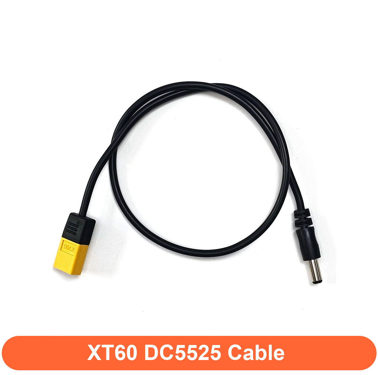 Conector tipo bala macho XT60 a Cable de alimentación macho DC DC5525, adaptador de 5,5x2,5mm para soldador electrónico TS101 PINE64: Morado