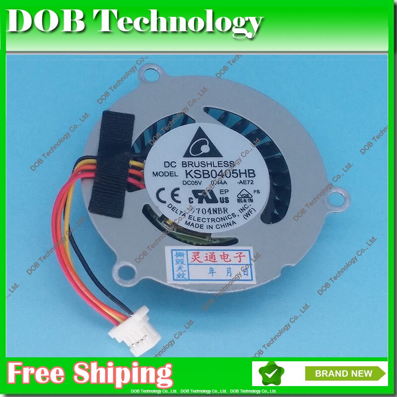 Ventilador de refrigeración de CPU para ordenador portátil, para asus eee pc 1015T 1015B 1015p 1015pn 1015 notebook fan KSB0405HB KSB0405HB-AE72 (AMD CPU)