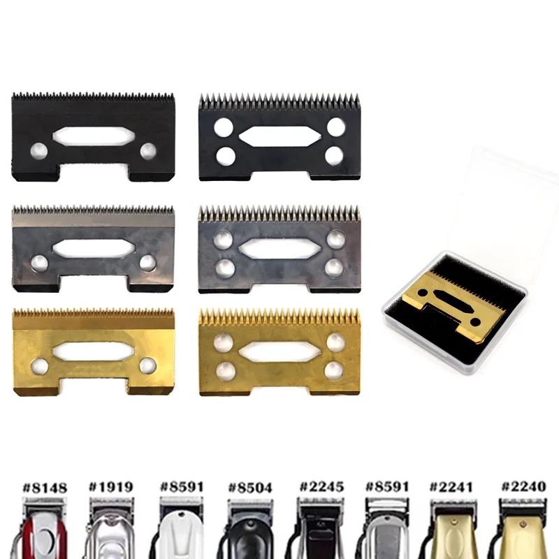 Cuchillas de cerámica móviles de repuesto para cortadores de cabezal de corte WAHL 5 Star Series Stagger y dientes estándar