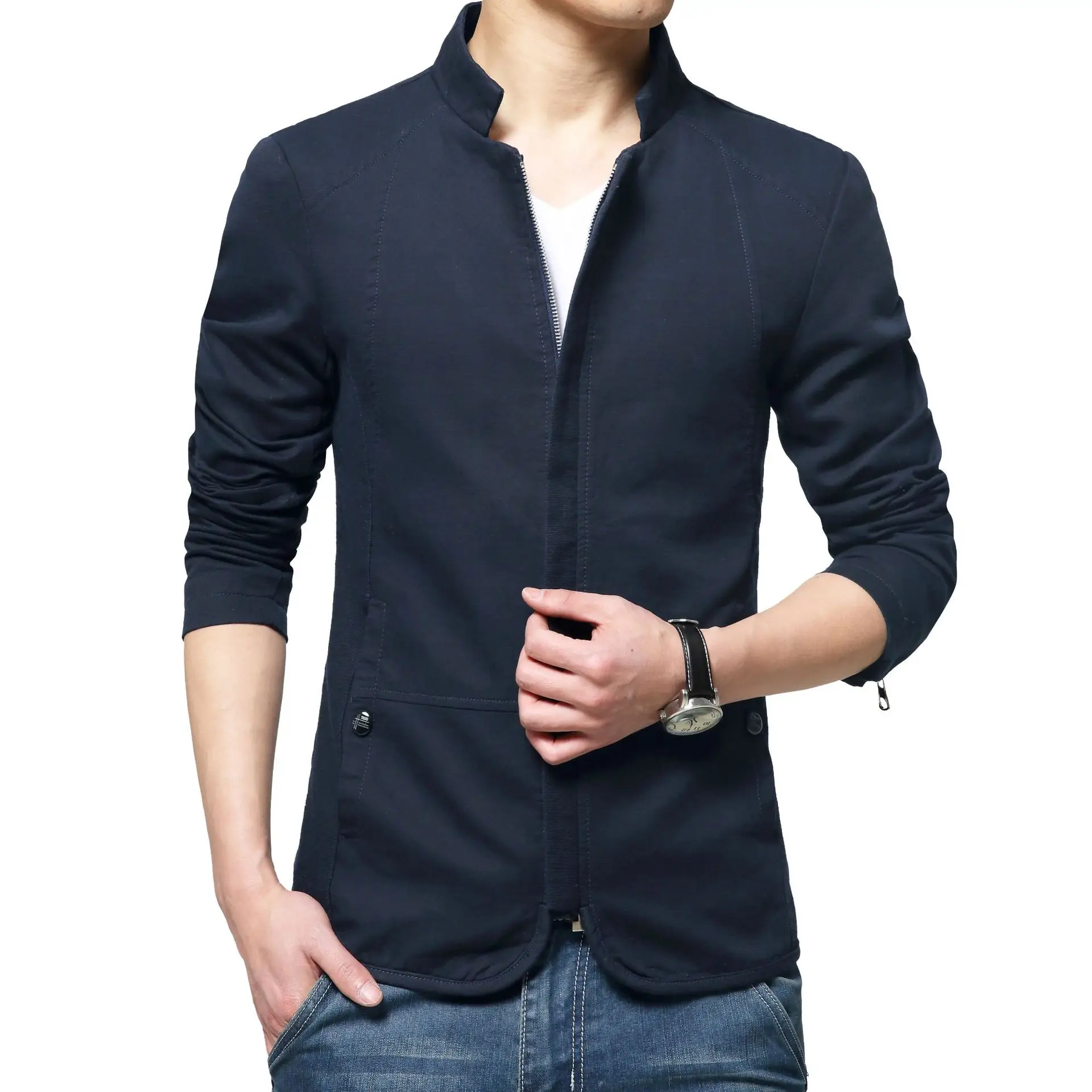 Primavera otoño chaqueta para hombre Casual prendas de vestir para hombre rompevientos abrigos delgados masculina Hip Hop Anorak chaquetas hombres cazadora 5XL