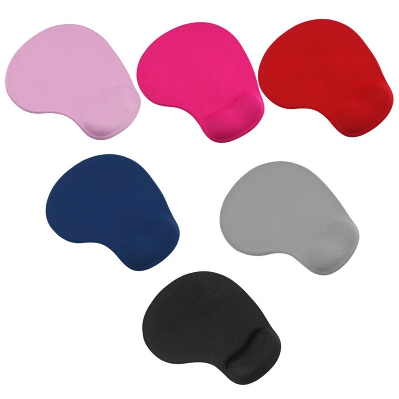 Tapis de souris de bureau avec support de poignet en gel, pour jeu, ergonomique, repose-poignet