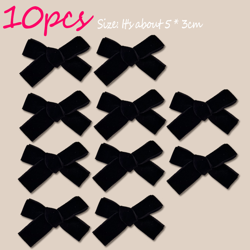 Francês retro preto veludo bowknot fita grampo de cabelo menina pequena hairpin bobby pin meninas arco presilhas doce headwear acessórios: CINZA
