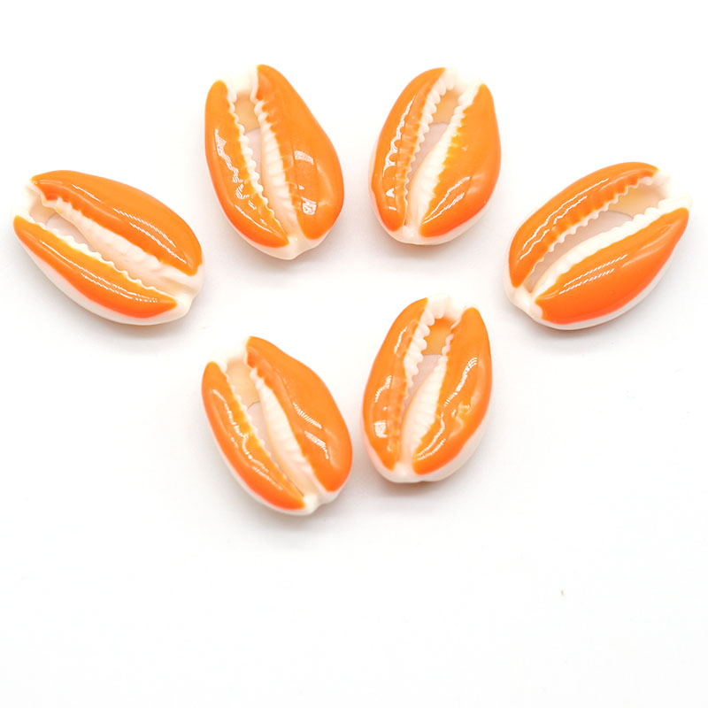 Mooie druipende olie schelp kralen voor sieraden maken DIY armband oorbel ketting 13x19mm kleurrijke schelpen sieraden accessoires