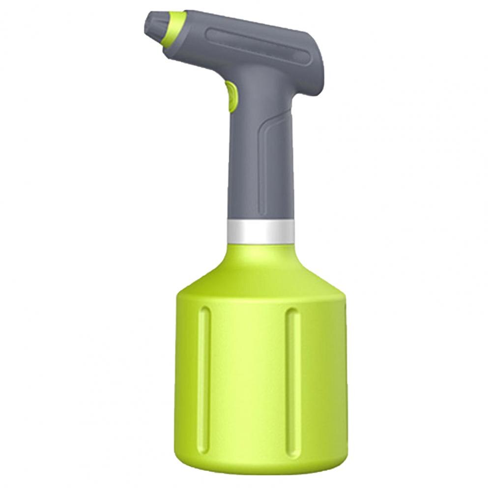 Spray de riego para plantas, útil, multiusos, resistente, USB, automático, recargable, eléctrico: Green