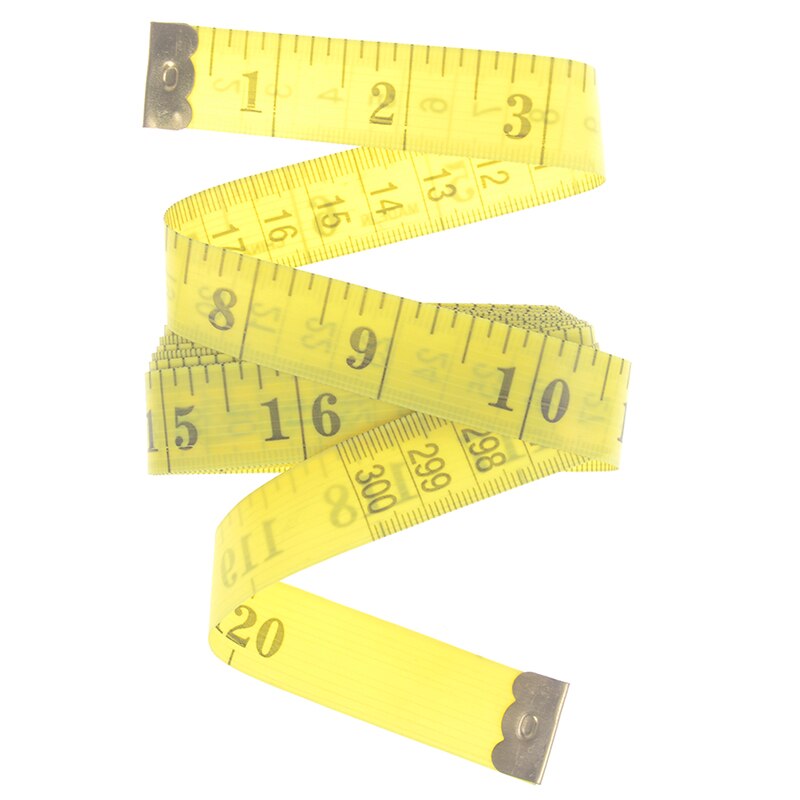 Regla de medición corporal de 1,5 M /3M, cinta métrica de costura a medida, Mini regla plana suave, centímetro, cinta métrica de costura