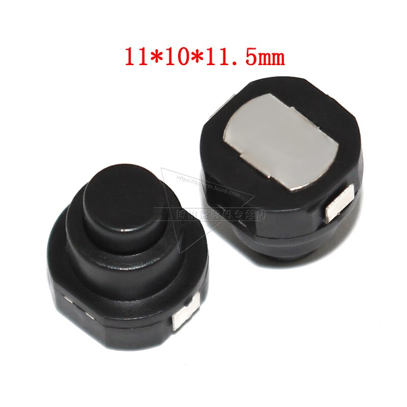 5pcs Switch Push Button Click clicky on off switch 1212 for LED Flashlight torch headlamp Lantern light DIY parts accessories: Blue