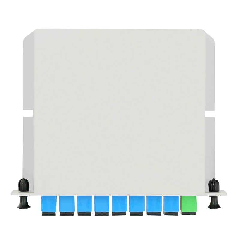 SC APC UPC PLC 1X8 Fiber Optic FTTH Splitter Box PLC Insert sheet Type Fiber Optical Coupler Splitter Insertion 1:8