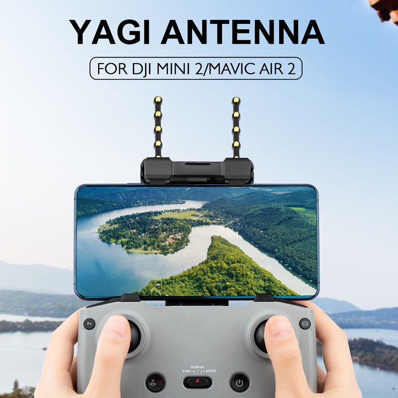 Für Mini 2 Signal Booster Yagi Antenne Fernbedienung Palette Verlängerung Verstärker Für Mavic Luft 2 5,8 GHz