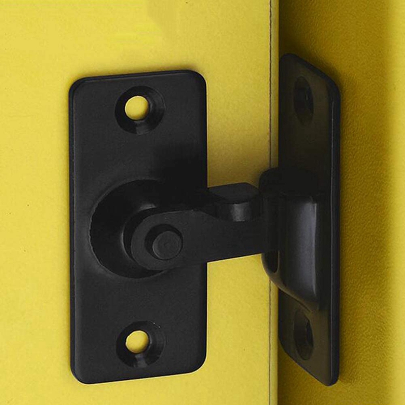 90 Degree Stainless Steel Door Lock, Sliding Door Latch, Right-Angle Door Lock, Barn Door, Right-Angle Lock