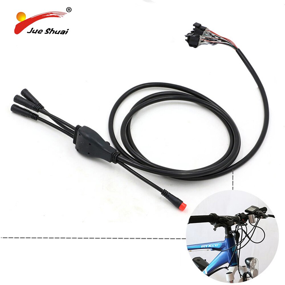 Waterproof Main Cable for Electric Bike Connect with LED LCD Display Brake Lever Controller Electric Wire Electric Bike Kit