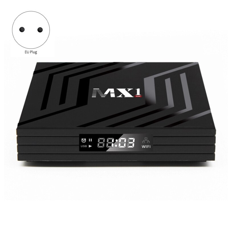 MX1 2.4G + 5GWiFi 4K HD TV BOX RK3228A 2 + 16G Network Player Android 9.0 Network Set-Top Box