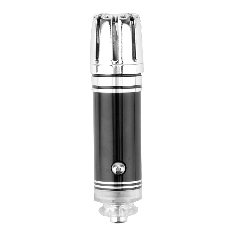 Mini Auto Car Fresh Air Ionic Purifier Oxygen Bar Ozone Ionizer Cleaner 12V: Black