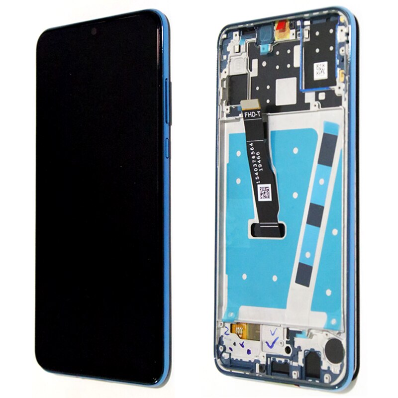 Tela lcd touch screen 100% testada, substituição para huawei p30 lite/nova 4e, peça de reposição, modelo lx2 al01