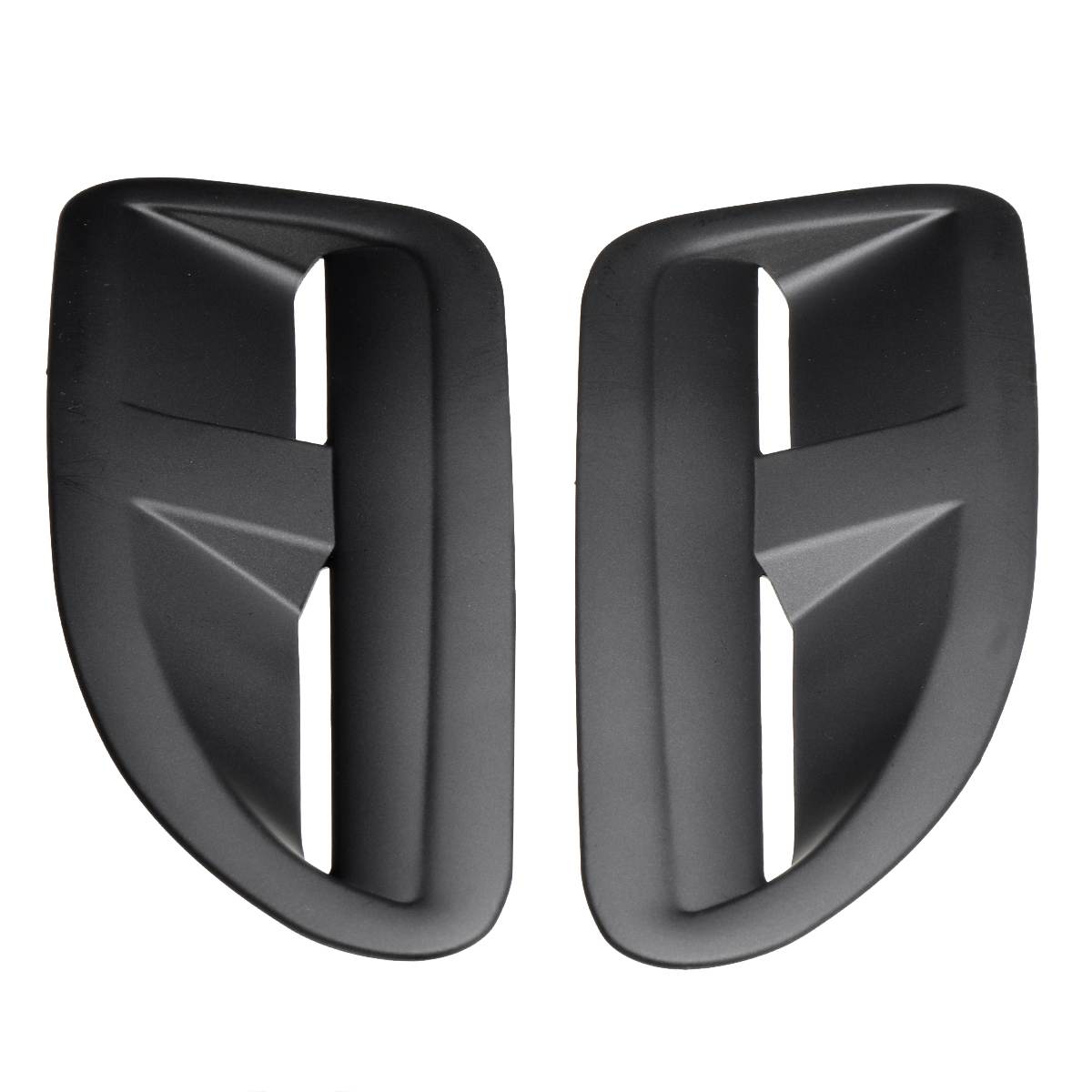 Left+Right XKR Style Universal Car Front Hoods Bonnet Vents Air Outlet Cover Trim For Jaguar XKR XK8 ABS Bonnet Vent Hood Cover