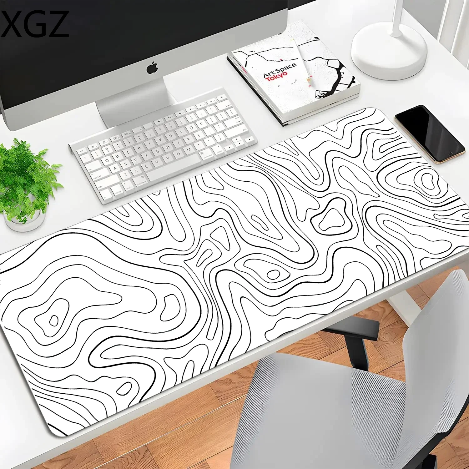PC Large MousePads For Desk, Gaming Mouse Pad with Stitched Edges and Non-Slip Rubber Base, Extended mousemats game accessories