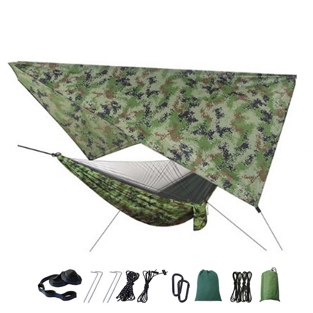 Outdoor Camping Hammock Mosquito Net Beach Tarp Tent Sun Shade Garden Patio Hammock Canopy Bug Net &amp;amp; Rain Fly Tarp Sun Shelter: Transparent