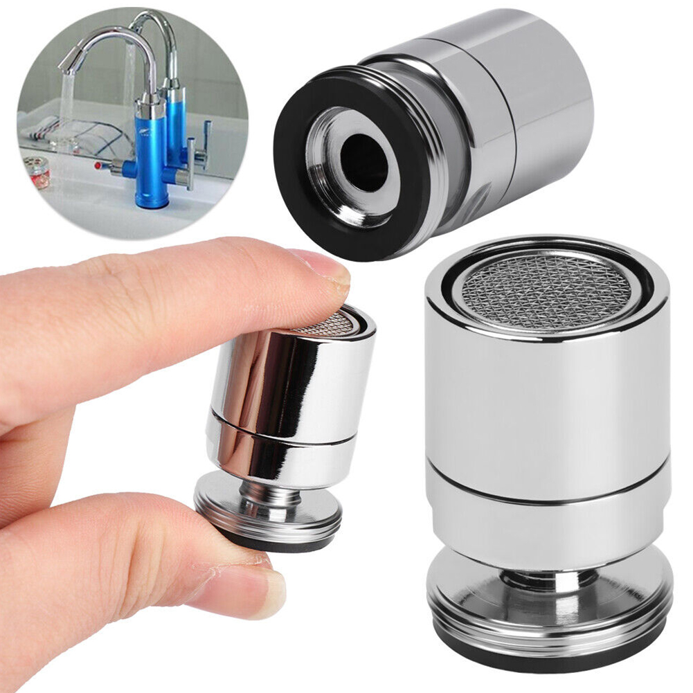 Aérateur de robinet d'eau 22mm femelle 24mm mâle, 1 pièce, rotation de degrés, Super pulvérisateur, résistant aux éclaboussures, économie d'eau, pièces de buse