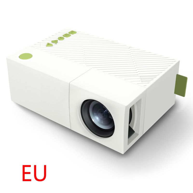 YG310 Tragbare Projektor Heimkino LED Licht Projektor Neue 1080P hoch Definition: EU Stecker