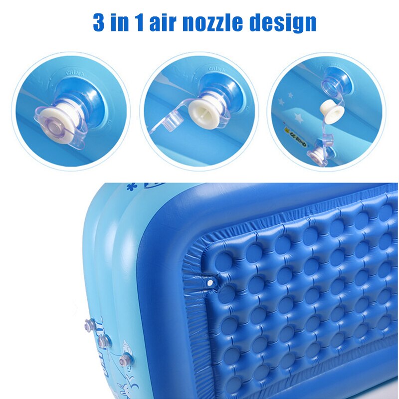 Enfants baignoire bébé usage domestique pataugeoire gonflable carré piscine enfants gonflable piscine XSD88