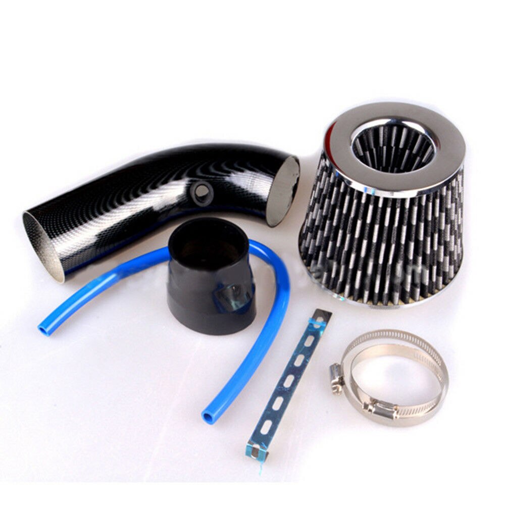 76Mm/3Inch Auto Cold Air Intake Kit Universal Alumimum Auto Cold Air Intake Pipe Filter Inductie systeem Kit Auto Accessoires