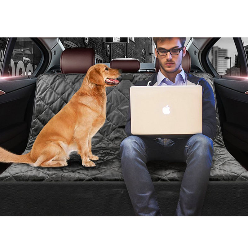 Hond Auto Seat Cover View Mesh Waterdichte Pet Carrier Car Rear Back Seat Mat Hangmat Kussen Protector