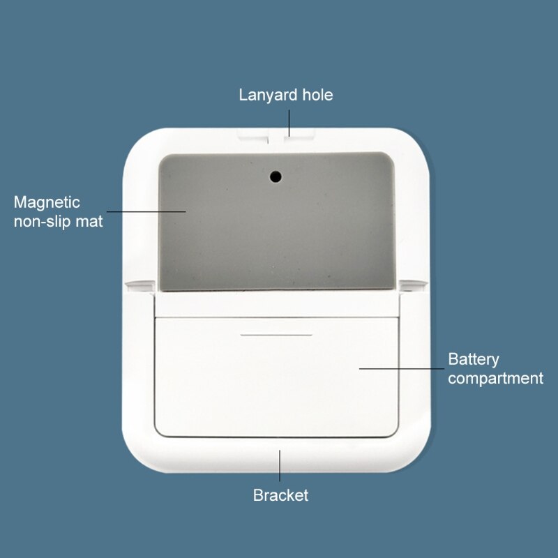 Kitchen Magnetic Clock Timer Large Screen Digital Display Countdown Loud Time N1HF