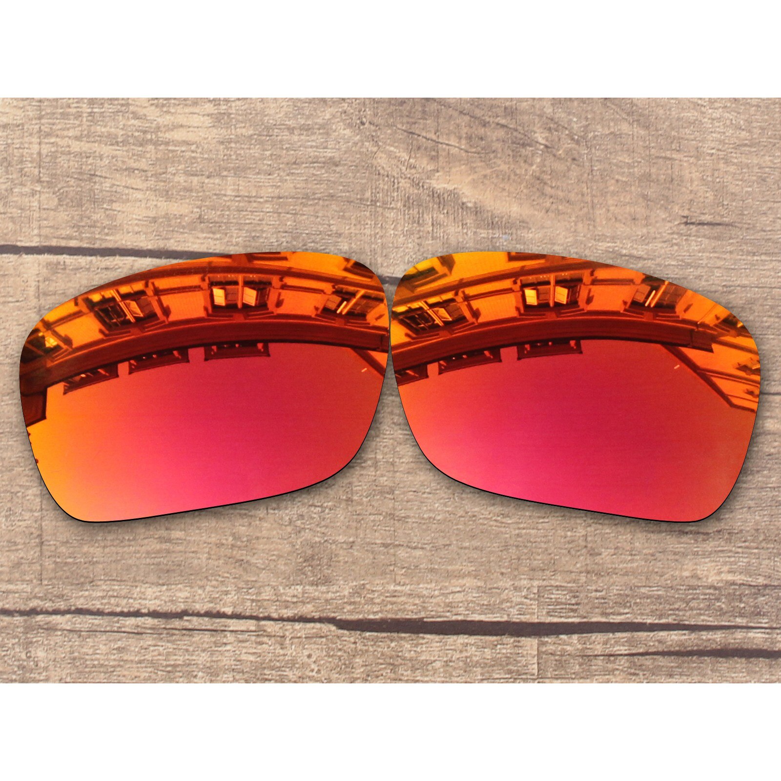 Vonxyz – lentilles polarisées de remplacement, 20 choix de couleurs, monture pour Oakley Mainlink XL OO9264: Ruby Mirror