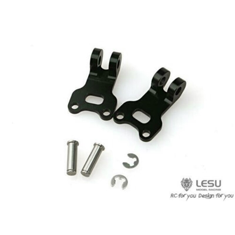 LESU Metal Shock Absorber Fix Mount for 1/14 TAMITA RC Tractor Truck