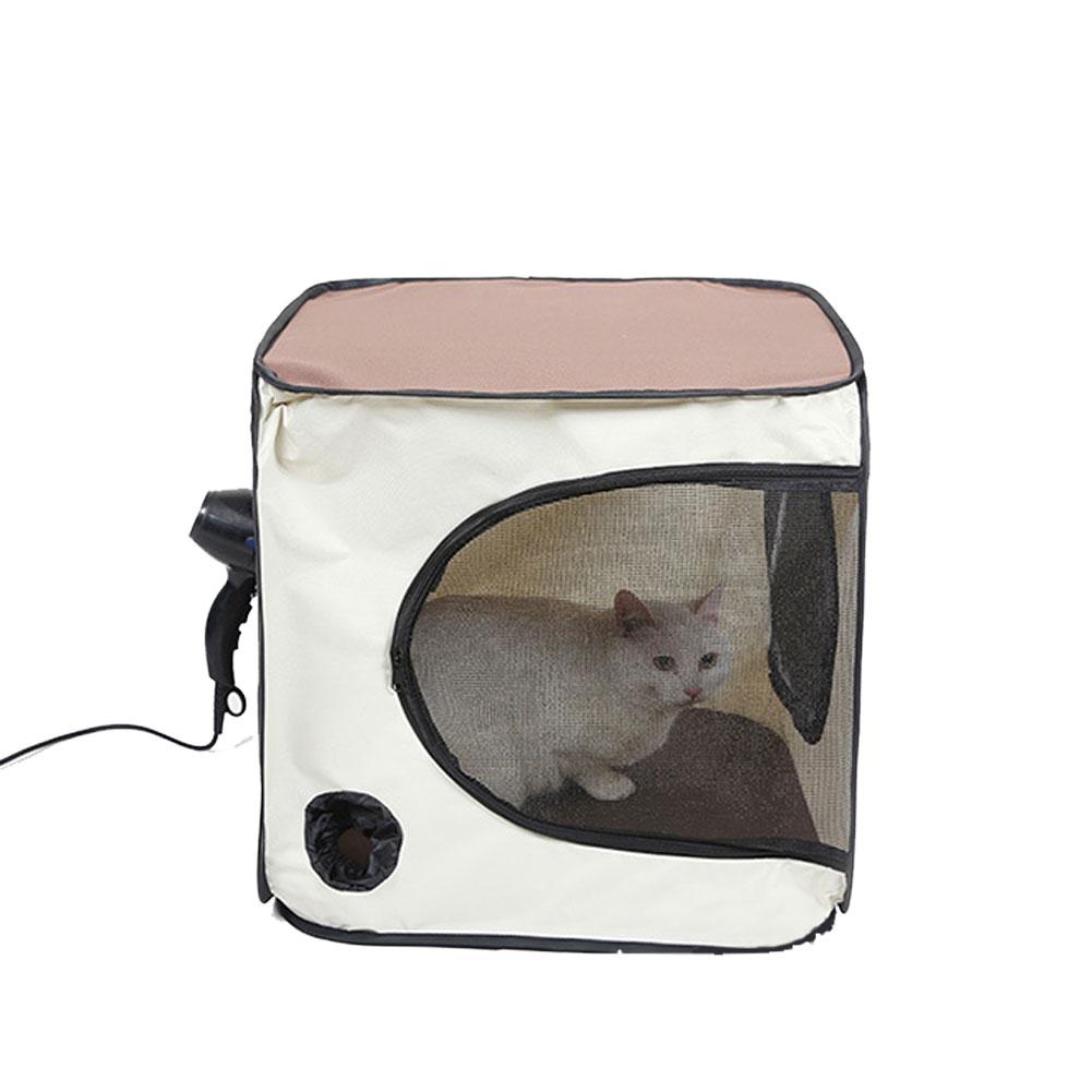Portable Pet Drying Box Folding Dogs Hair Dryer Blow Box Grooming Bathing Drying Tent Pet Dog Cat For Indoor And Outdoor Use