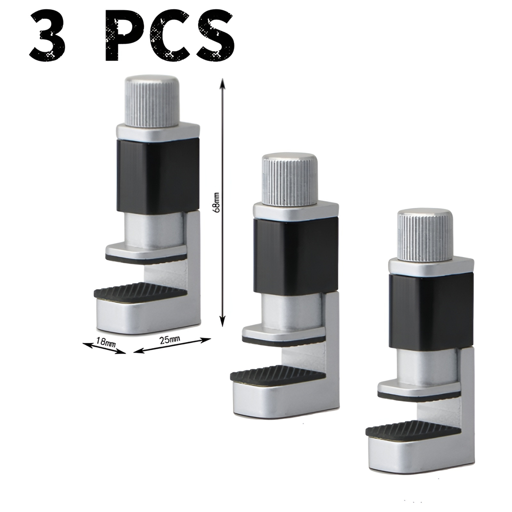 Zestaw narzędzi robić naprawy telefonów, klipsy mocujące robić naprawy ekranów telefonów komórkowych, regulowane metalowe zaciski mocujące, narzędzia robić naprawy tabletów, naprawa ekranów LCD.: Czerwony, Srebrny ton