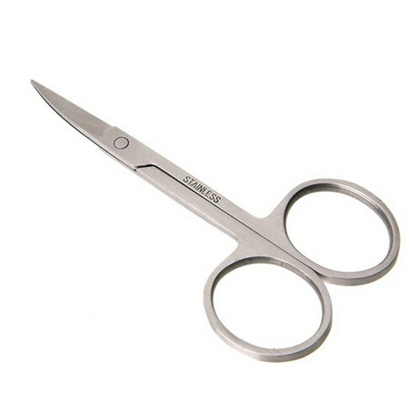 Rasoir en acier inoxydable rasoir de sourcils, ciseaux à sourcils, enlever les poils, coupe-cheveux, outil de maquillage, 1 pièce