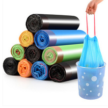 Bolsa de basura gruesa, bolsa de basura portátil con cierre automático, bolsa de almacenamiento, cesto para basura de plástico, bolsa de cubo de cocina