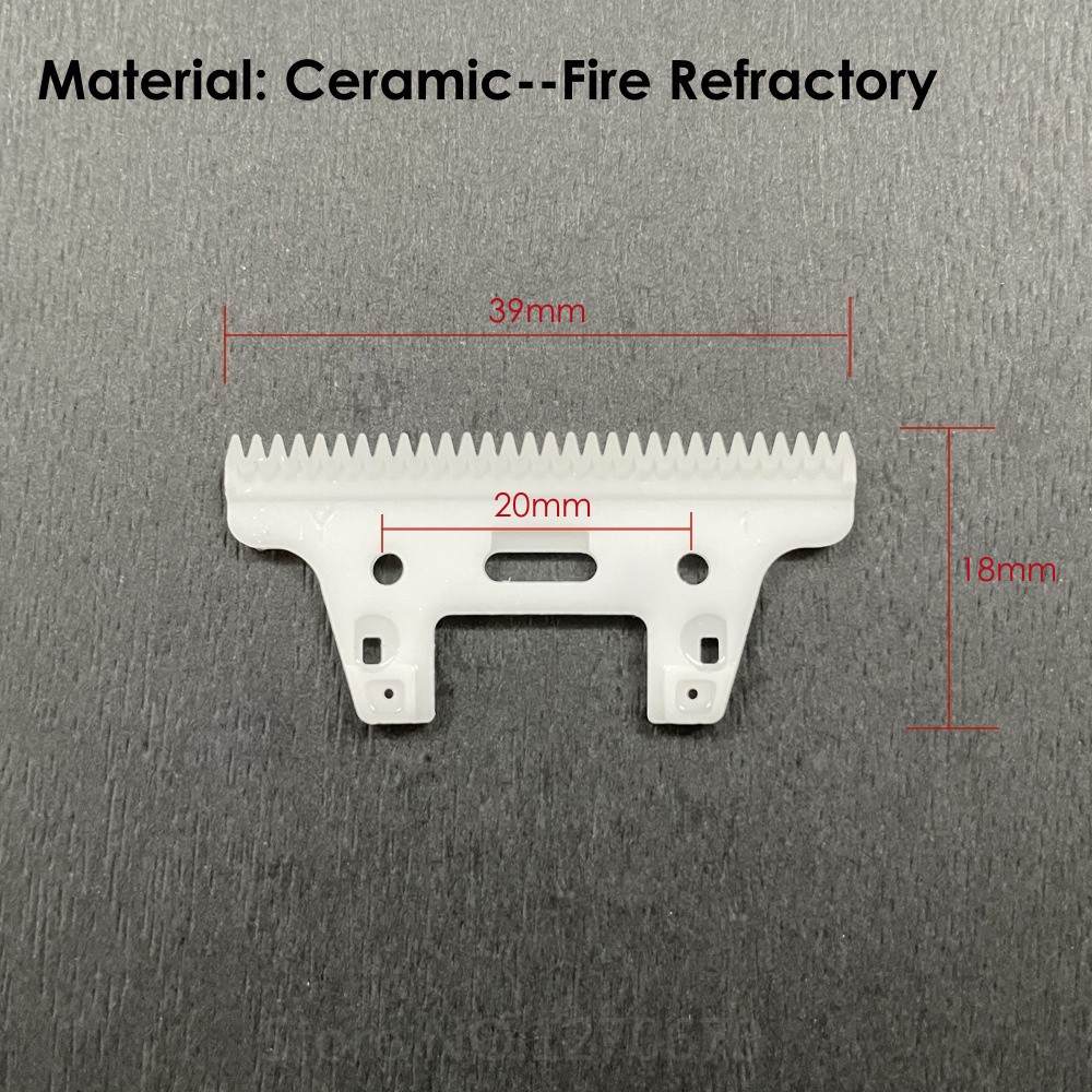 5 Teile/los 30 Zähne Keramik Cutter Klinge für Die Meisten Haar Clipper Trimmer Extra Klinge Ersatz Kopf Ersatz Teil Moving Messer