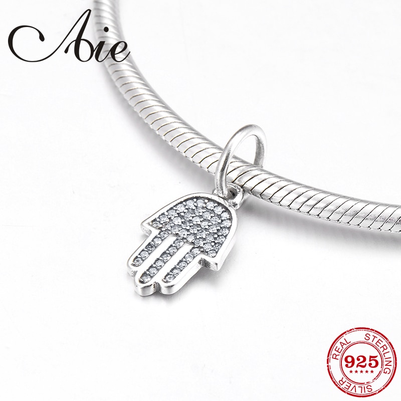 Palme bilden 925 Sterling Silber klar CZ feine Anhänger Perlen passen Original Europäischen Charme Armbinde Schmuck machen