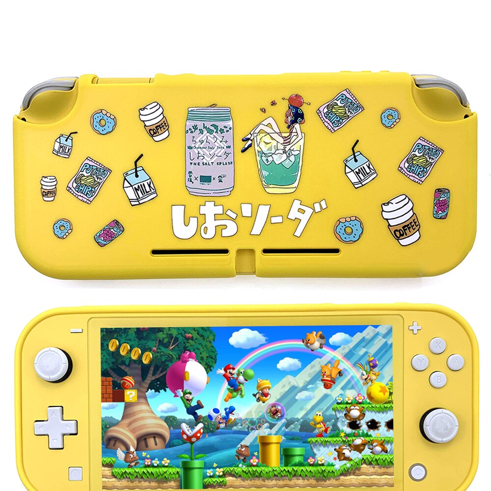 for Nintendos Switch Lite Soft Durable Protective Cover Case TPU Shells for Nintendoswitch Lite