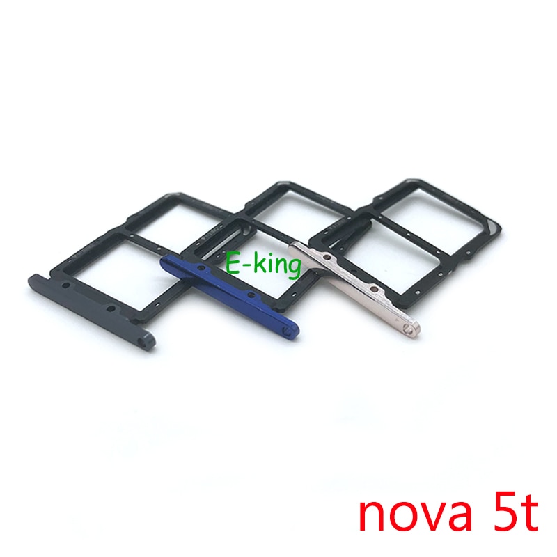 Support de plateau pour lecteur de carte Sim, 10 pièces de rechange pour Huawei Honor 20 Nova 5T