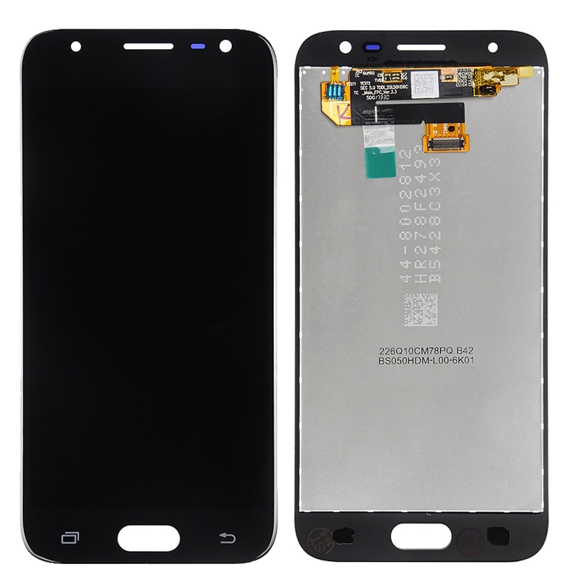 Original AMOLED LCD For Samsung Galaxy J3 Display With Frame 5.0" SM-J330F J330FN LCD Touch Screen Display Glass Assembly