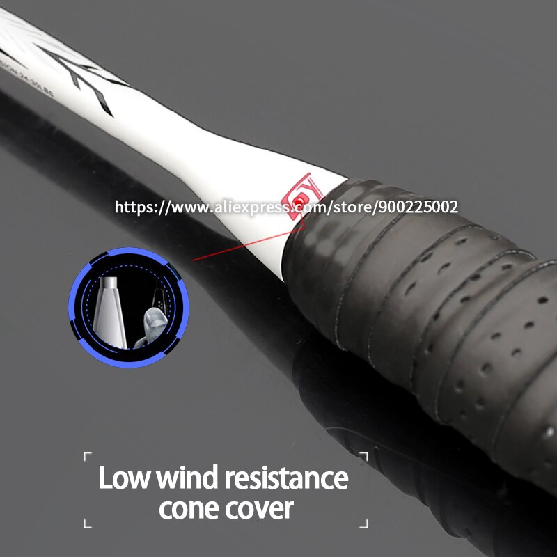 67-69g Ultralight Carbon Fiber Badminton Rackets Raquette 7u Rackets Z Speed Force Padel